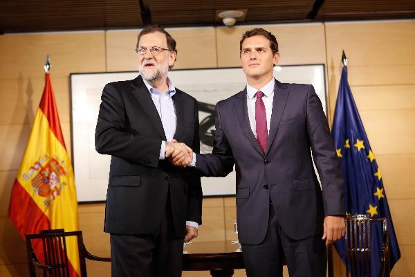 Cataluña. Cs presentará una moción de apoyo al Gobierno y a la Justicia ante el desafío independentista