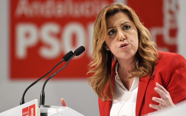 Susana Díaz activa la 'red' que ha ido tejiendo en la sombra