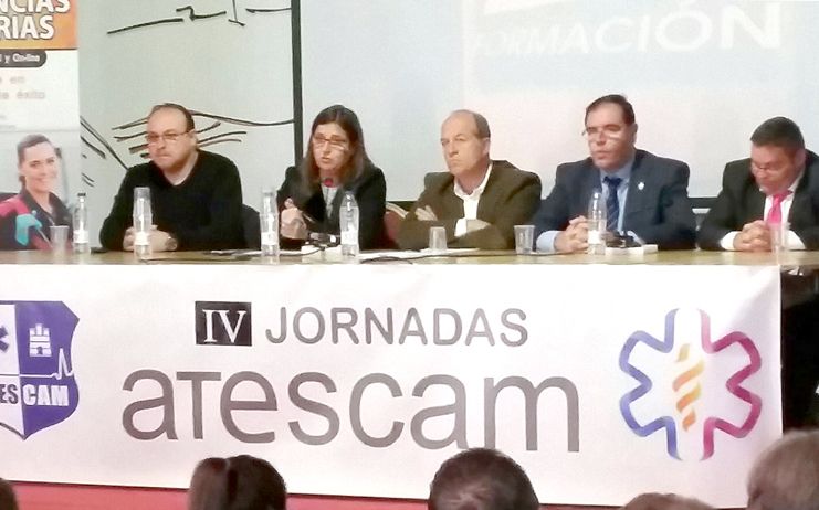 Prieto remarca la importancia de la formación en los técnicos en emergencias sanitarias en las IV Jornadas de Emergencias Atescam