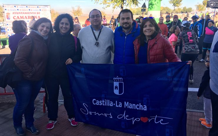 El Director General de Juventud y deportes asiste al II Duatlón Villa de Camarena