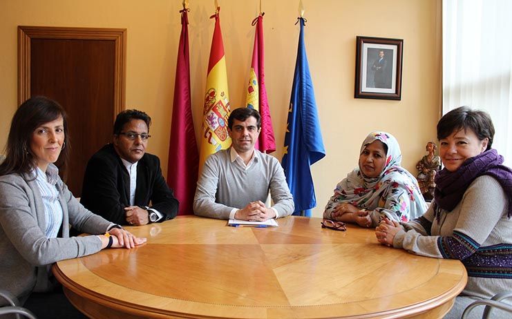 Javier Cuenca reitera el compromiso del Ayuntamiento de Albacete con el pueblo saharaui