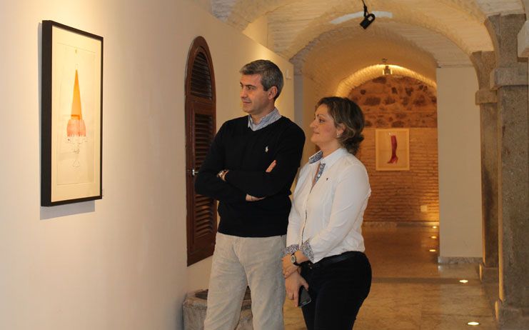 Gutiérrez visita la exposición de Andy Warhol en San Clemente que ya he recibido más de 2.300 visitantes