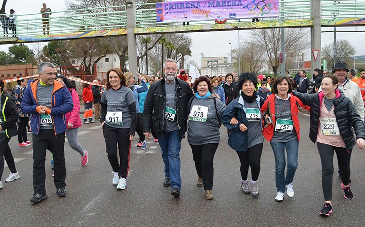 Ramos ha participado en la III Carrera-Marcha con motivo del Día Internacional de la Mujer