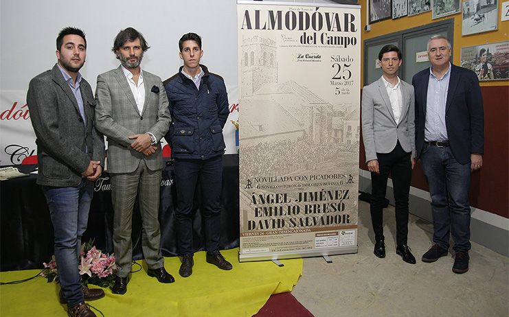 Ángel Jiménez, Emilio Bresó y David Salvador abrirán la temporada taurina de la provincia el 25 de marzo