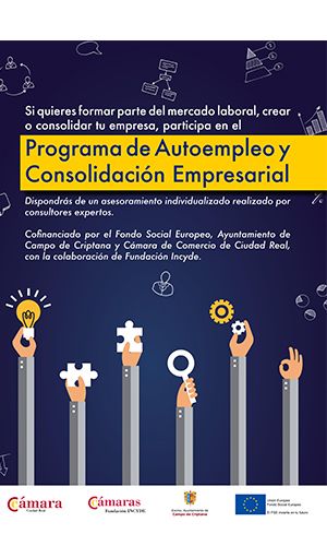 ¿Quieres crear una empresa  o consolidar la ya existente en Criptana?