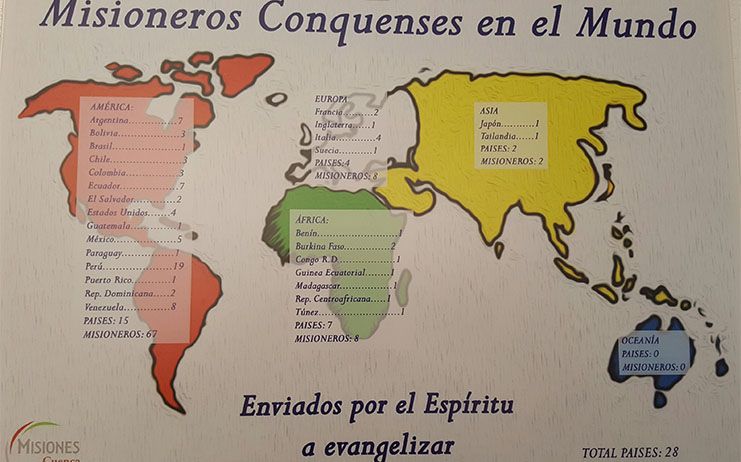 Una exposición misionera muestra que no todo es crisis en lo tocante a vocaciones al sacerdocio