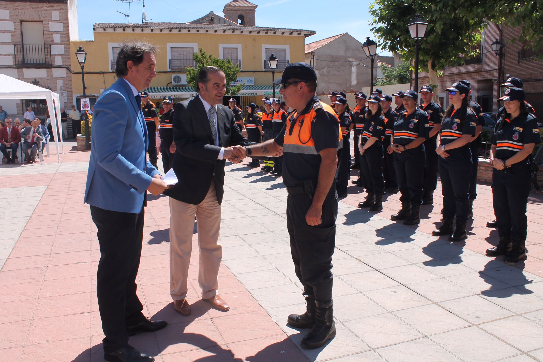 Gregorio destaca “el compromiso y la generosidad” de todos los que trabajan en el ámbito de la Protección Civil