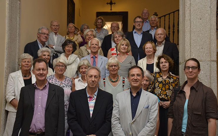 Una sociedad holandesa de la Mesa de Cultura Española visita el Ayuntamiento de Toledo