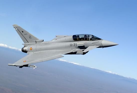 Muere el piloto del caza Eurofighter accidentado en Albacete