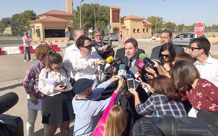 El presidente de Castilla-La Mancha traslada sus condolencias a la familia de Borja Aybar y a las Fuerzas Armadas
