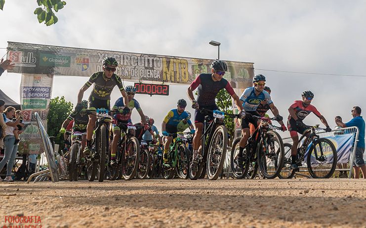 Iván Ruiz y Carla Fernández ganan en El Peral en la 12ª cita del XI Circuito MTB Diputación de Cuenca 2018