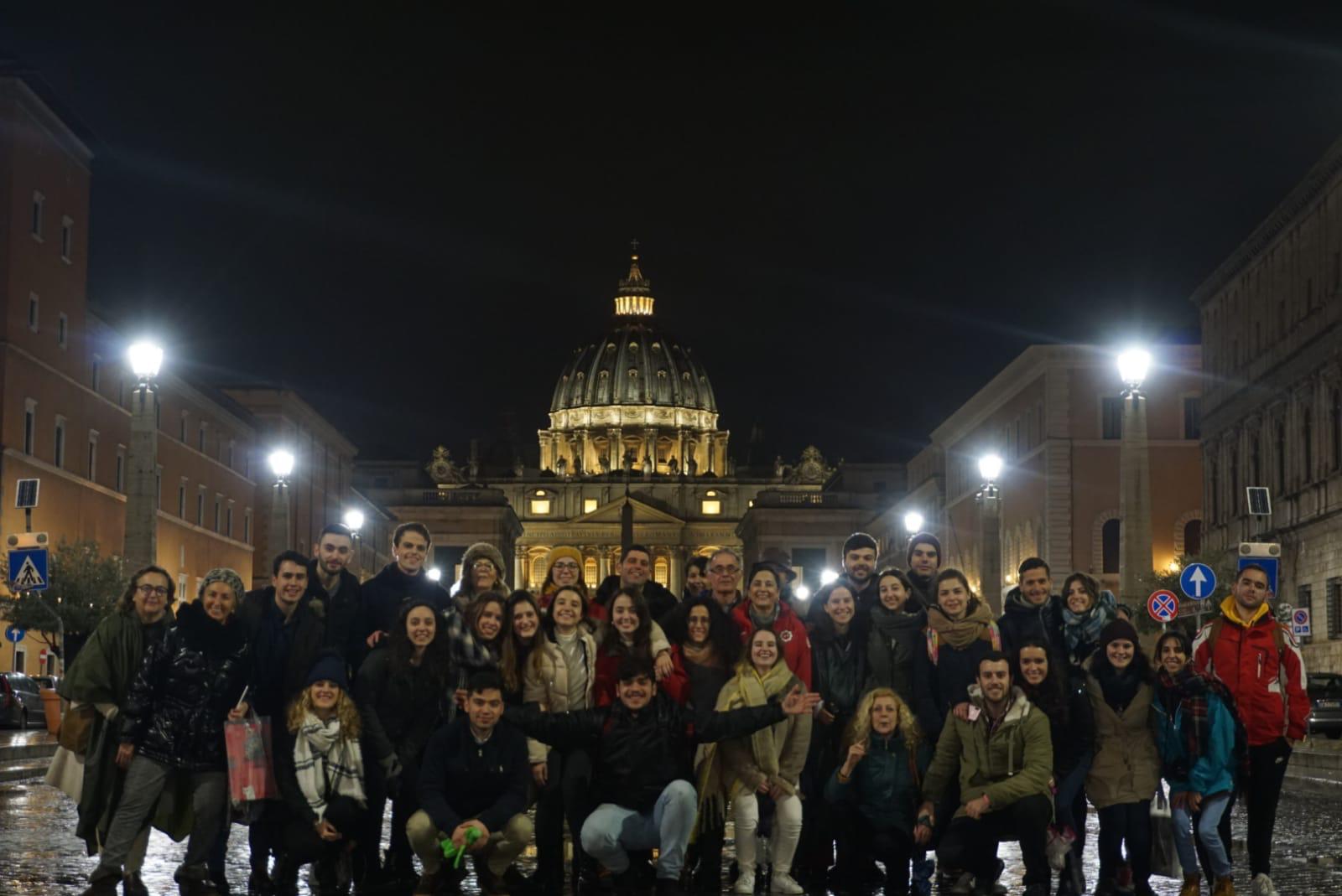 Peregrinación de la Pastoral Universitaria a Roma