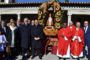 Latre acompaña a los vecinos de Pioz en su fiesta de la Virgen de la Candelaria