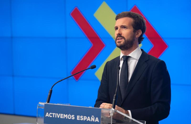 Génova cree que las encuestas confirman que la estrategia de Casado 