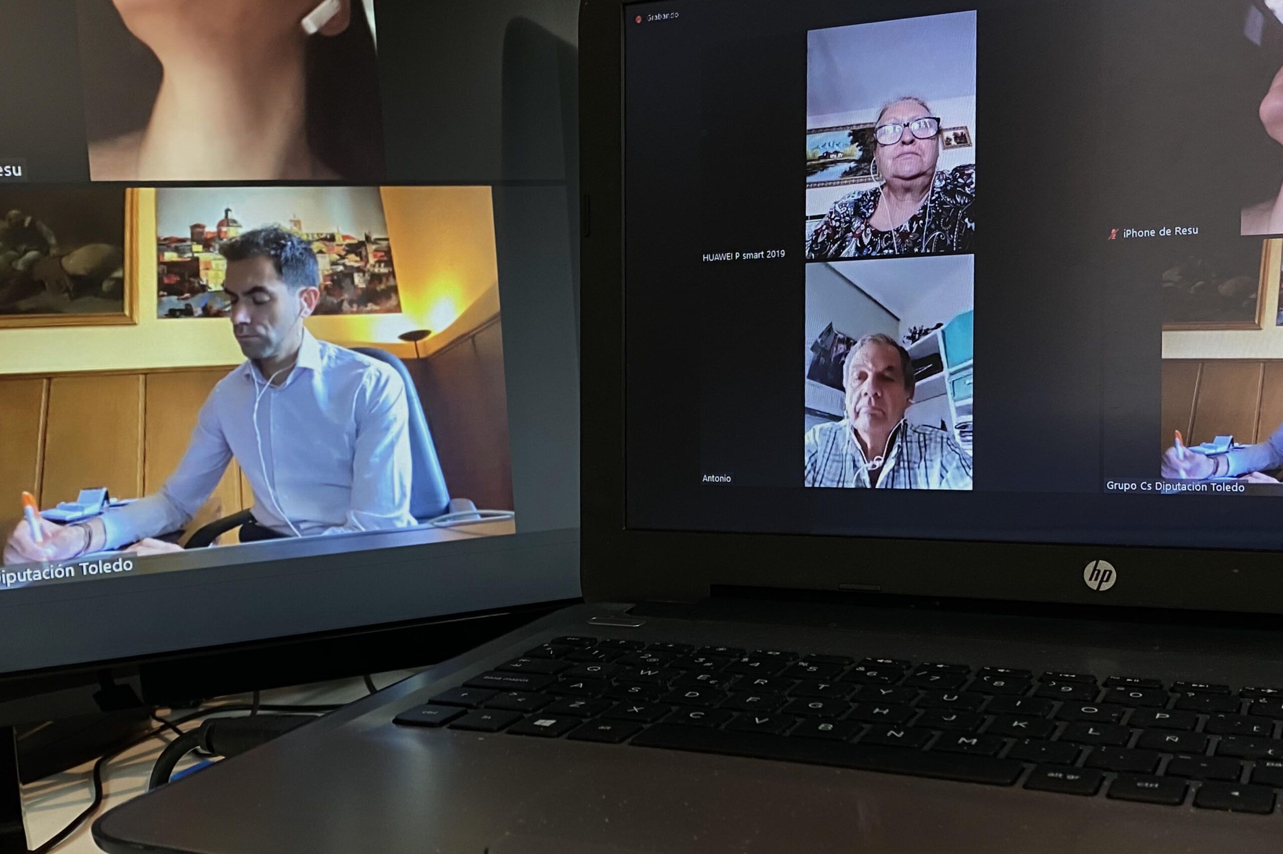 Comendador escucha a familiares de víctimas de COVID-19 en la RSA San José e insiste en investigar lo ocurrido en este centro de la Diputación