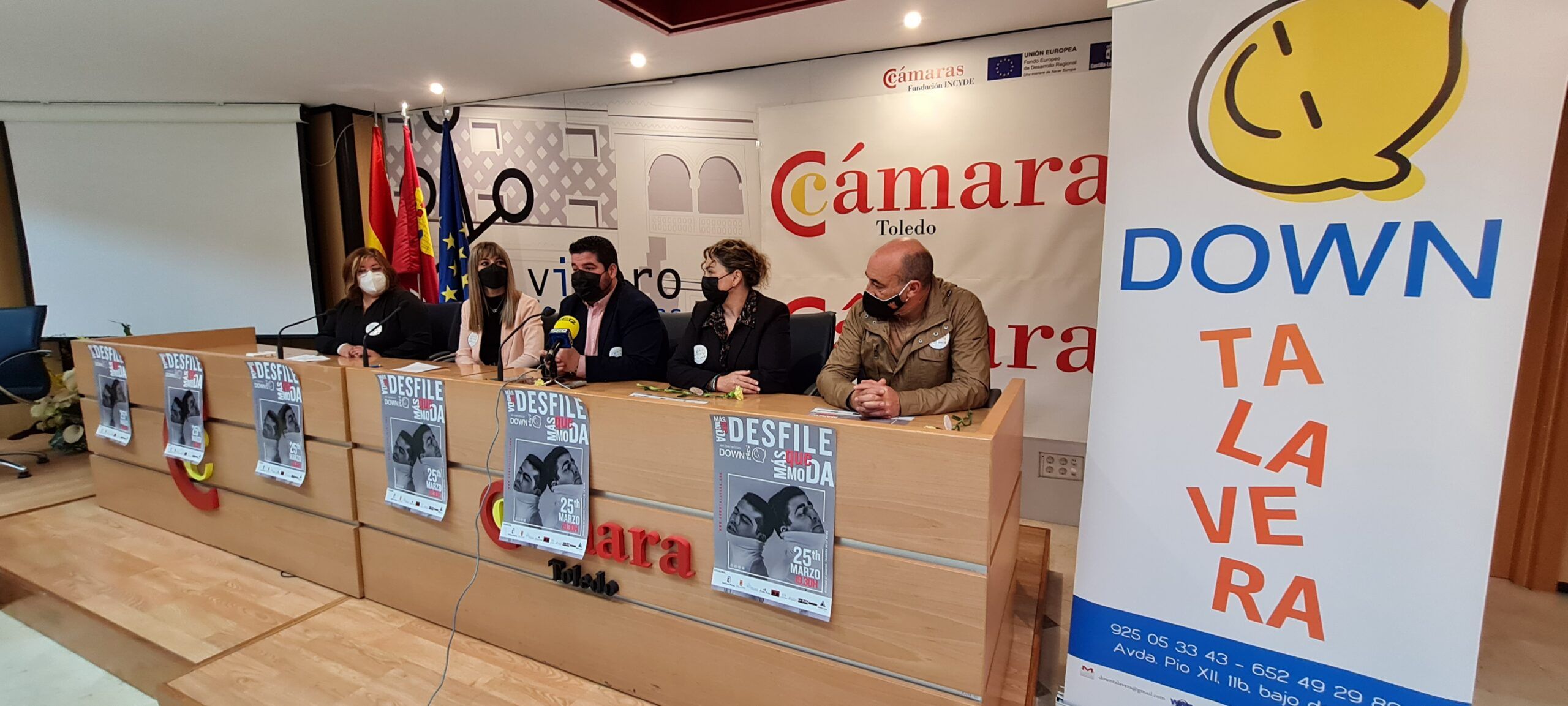 El Gobierno municipal apoya el desfile inclusivo ‘Más que moda’ para visibilizar a las personas con Síndrome de Down en Talavera