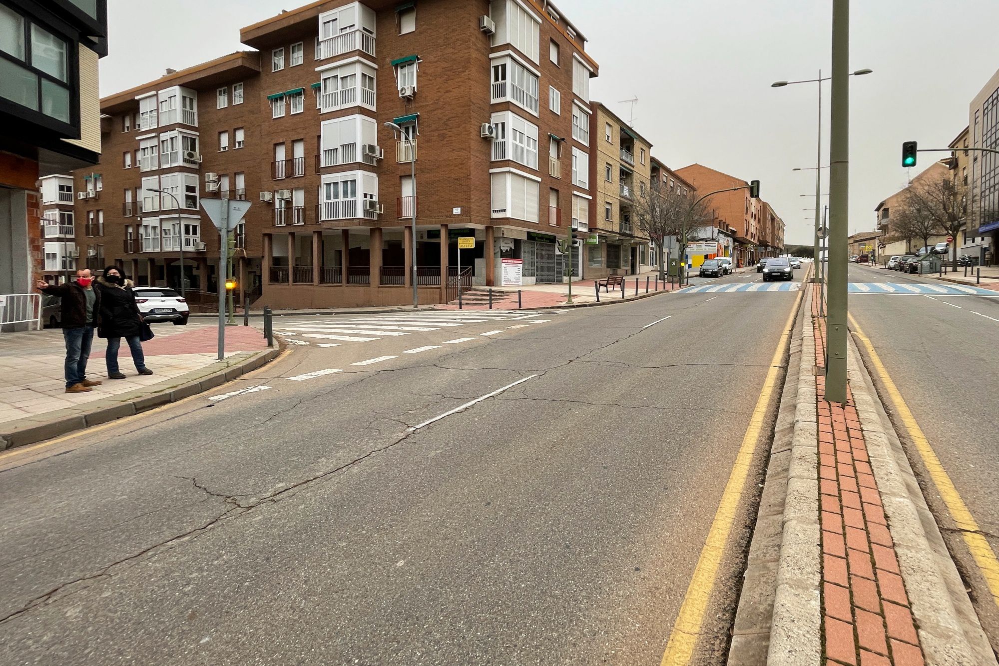 Cs Toledo propone un acceso para emergencias en la mediana de la avenida General Villalba