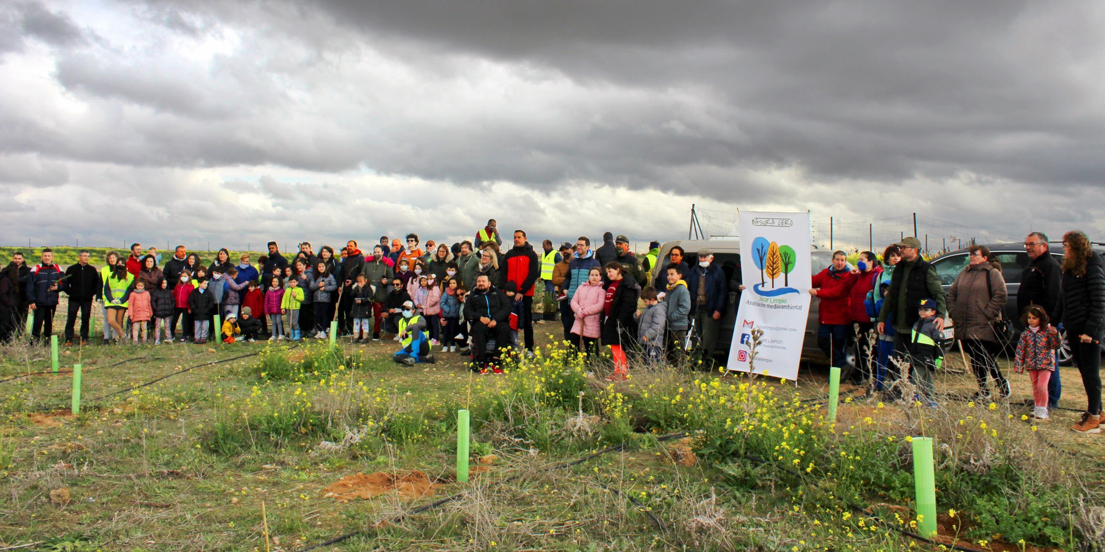 Plantación en el Bosque de los Sentidos con Varry Brava
