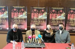 El musical ‘Romeo y Julieta’ llega al Palacio de Congresos los días 15 y 16 de abril como programación del Teatro Municipal de Rojas