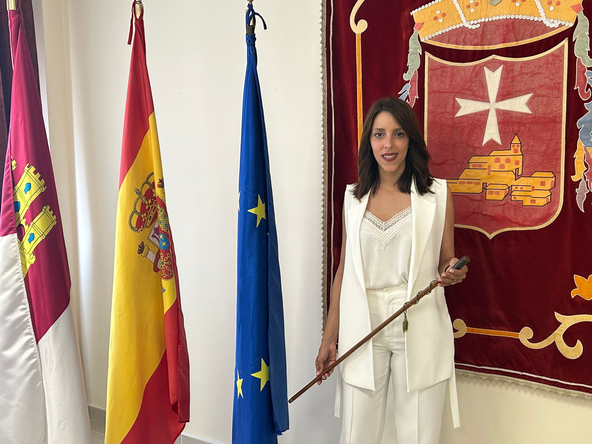 Irene Ruiz toma posesión como alcaldesa de Villarta de San Juan