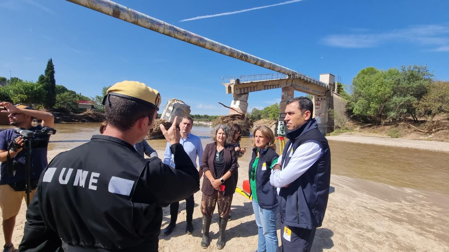 El Gobierno regional avanza en coordinación con el Estado en la reparación de la avería del sistema de abastecimiento de Picadas-Almoguera