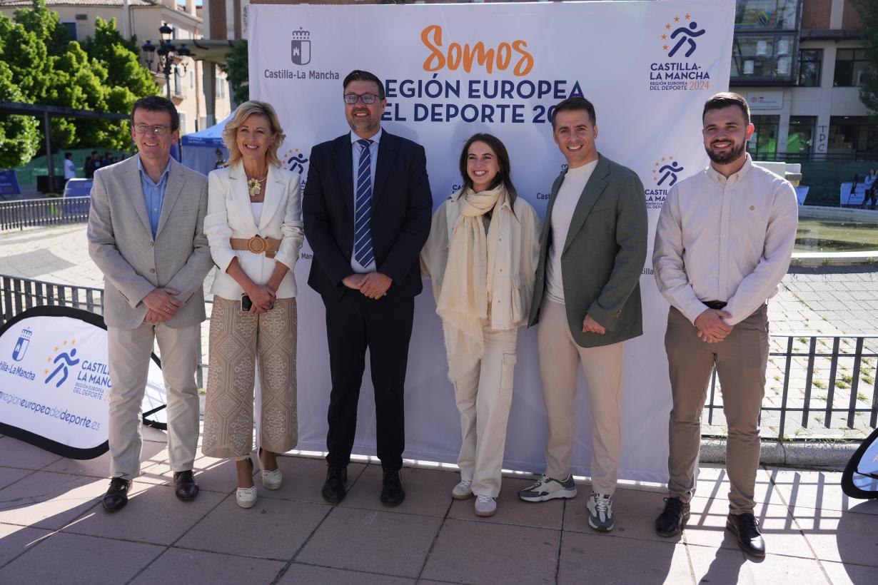 Castilla-La Mancha incorpora el reciclaje de residuos a la celebración de las actividades de la Región Europea del Deporte