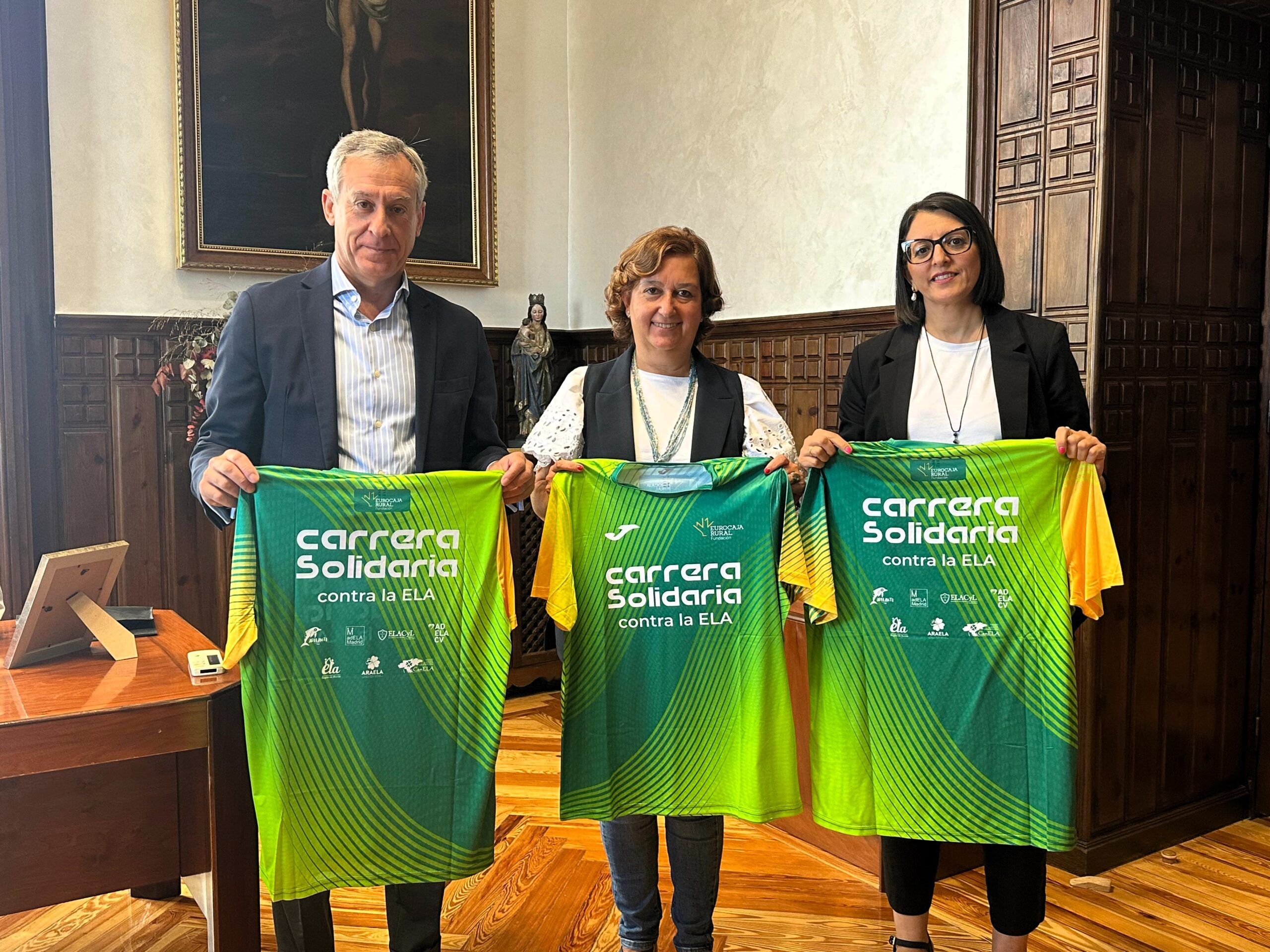 La Diputación de Toledo se suma a la 'Carrera Solidaria contra la ELA' de Fundación Eurocaja Rural