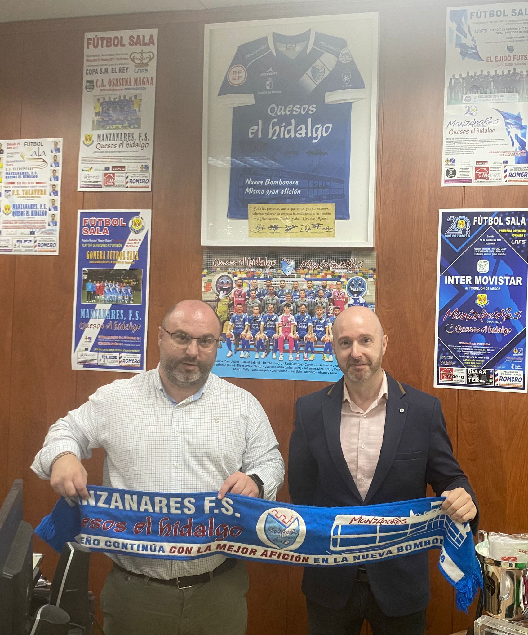 Nueva colaboración entre La Empresarial de Manzanares y el Manzanares Fútbol-Sala para potenciar la visibilidad empresarial local