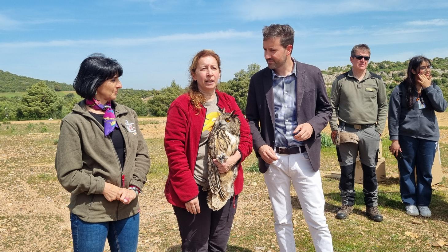 El Gobierno regional ensalza la labor de conservación de avifauna en los centros de recuperación de Castilla-La Mancha