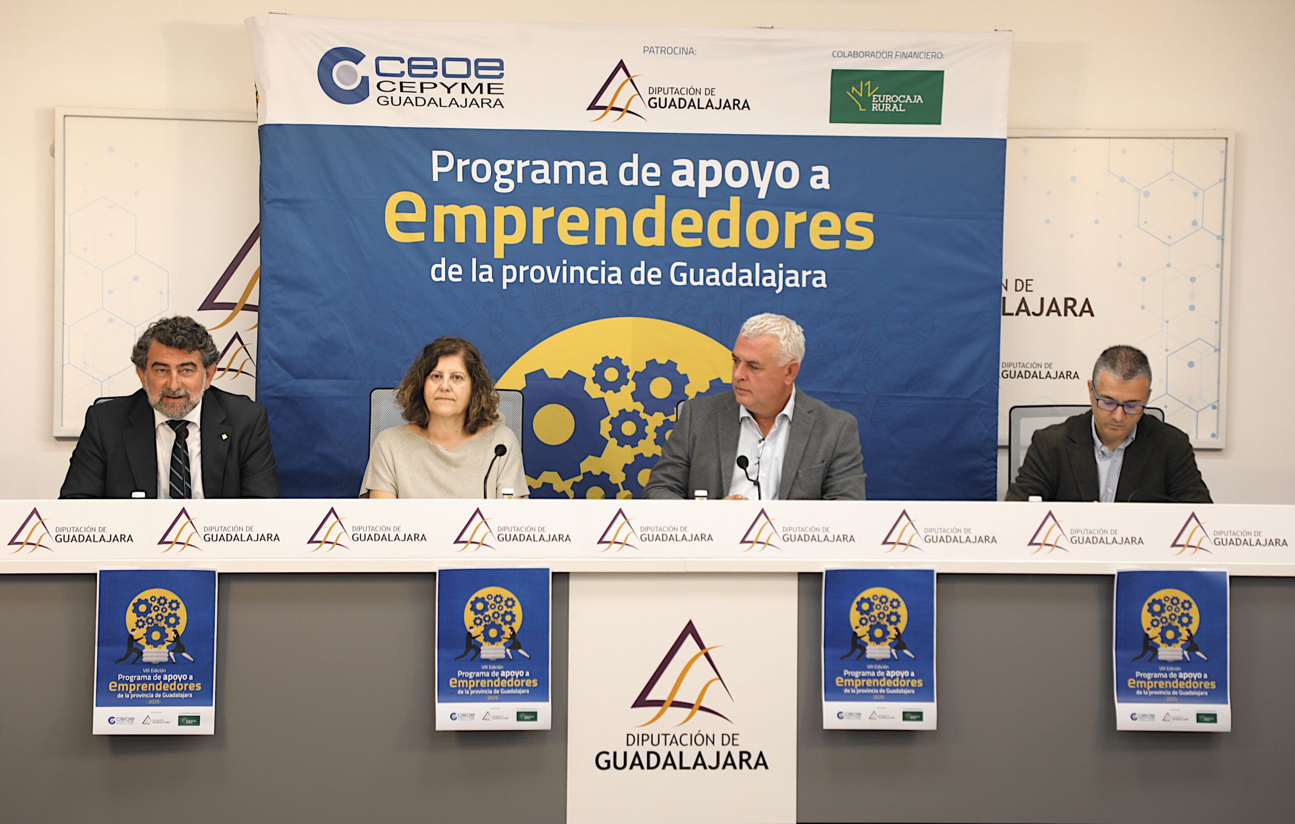 Eurocaja Rural respalda a los emprendedores alcarreños junto a CEOE-CEPYME Guadalajara y Diputación