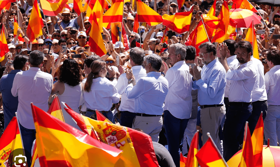 Clamor en la manifestación de Madrid, 