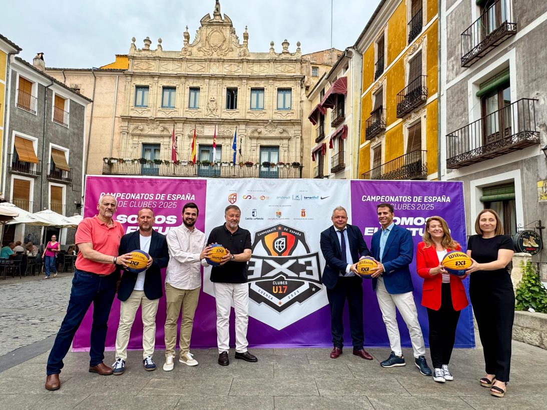 El Gobierno regional estima que el Campeonato de España de Baloncesto 3X3 dejará un impacto económico en la ciudad de Cuenca de más de 600.000 euros