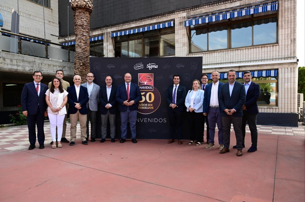 El Gobierno regional felicita el 50º Aniversario de la planta de Campofrío en Torrijos, empresa cárnica referente en Castilla-La Mancha y España