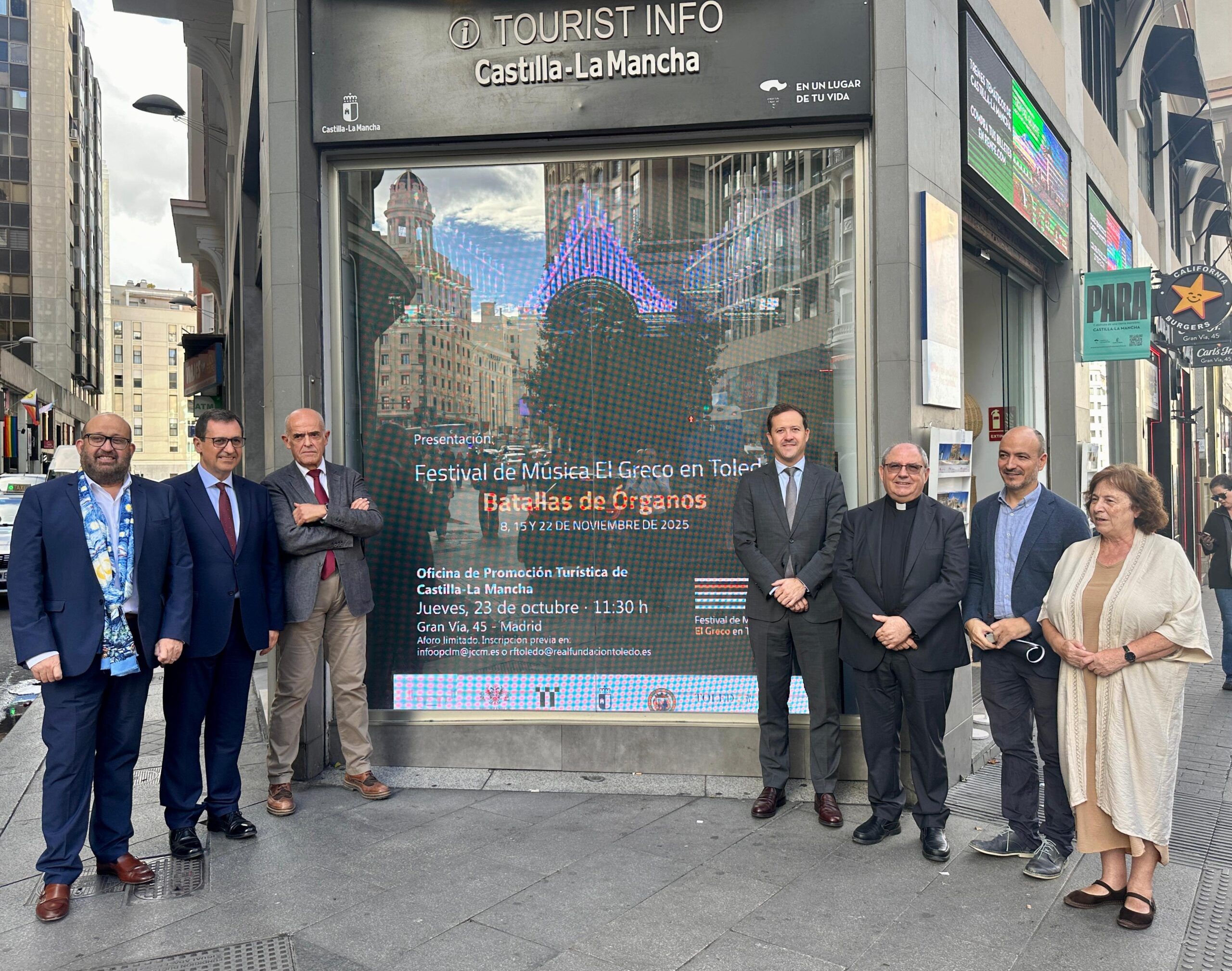 Velázquez destaca la excelencia de las Batallas de Órganos, un festival que no podría celebrarse en ningún otro sitio del mundo que no fuese Toledo