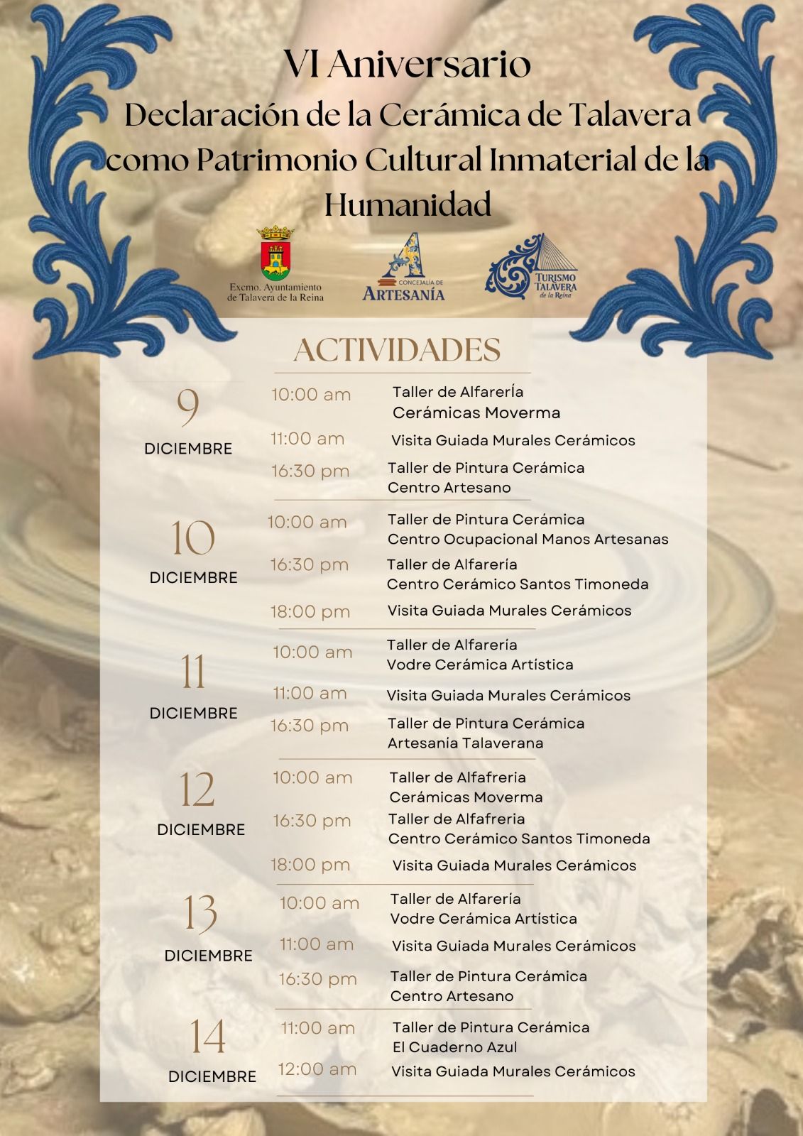 La Semana de la UNESCO 2025 se estrena con una nueva ruta cerámica