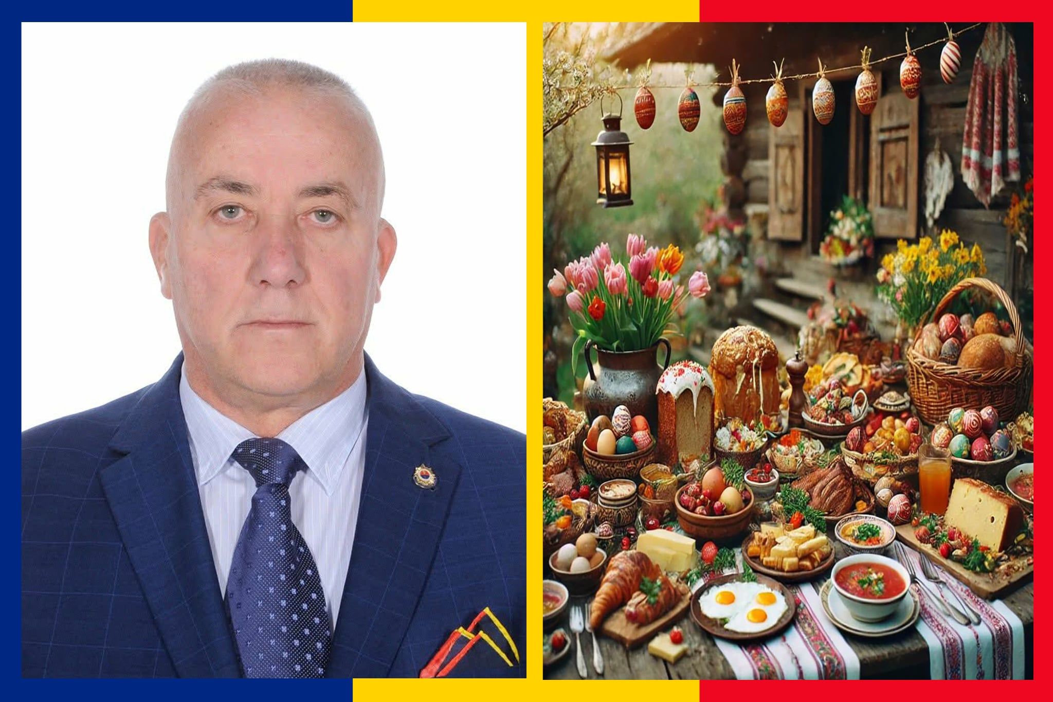 Bălan Ion, como presidente de FIADDIE, envia un mensaje de buenos deseos con motivo de la Pascua