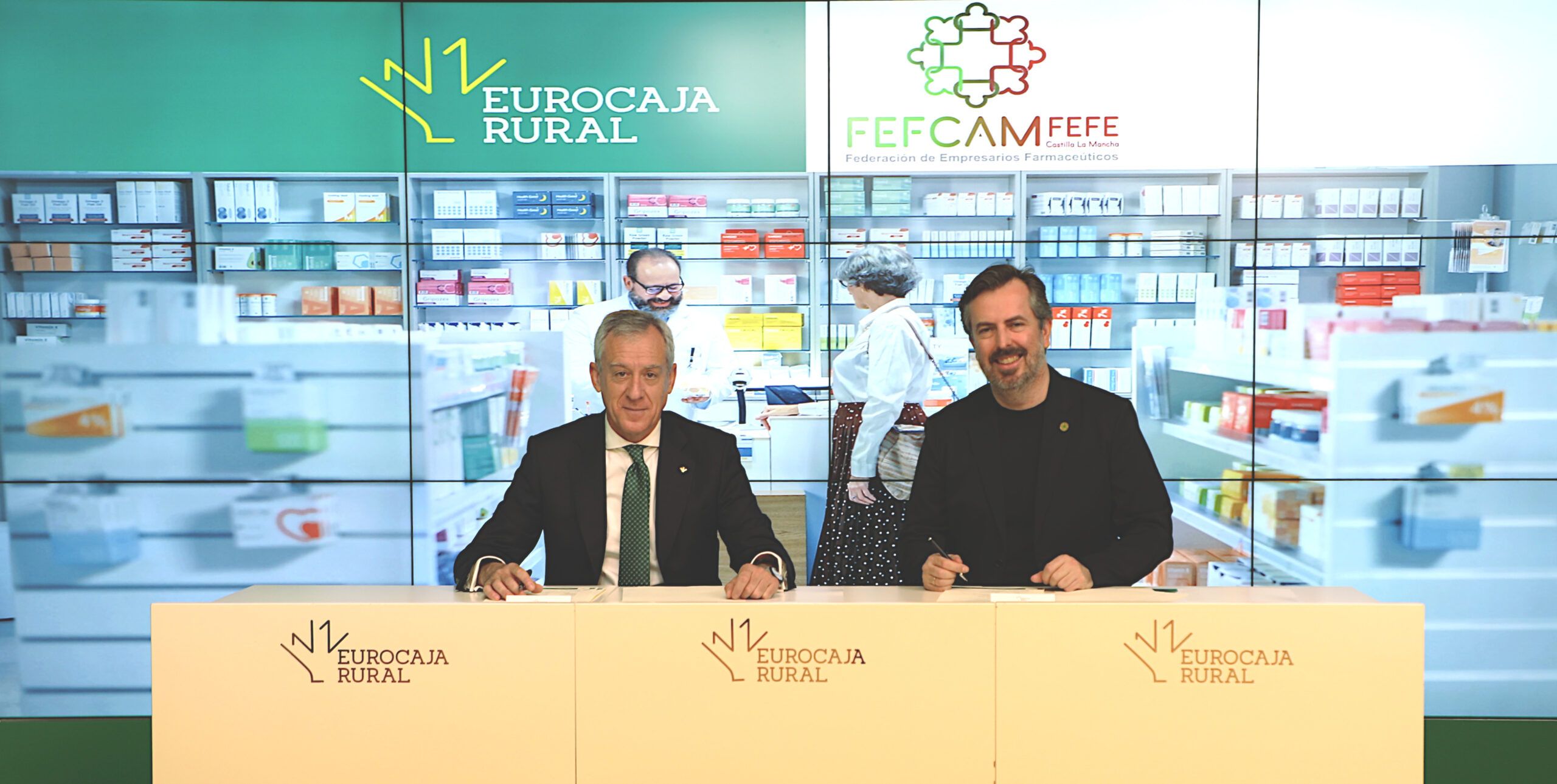 Eurocaja Rural y FEFCAM fortalecen su alianza para mejorar el servicio al sector farmacéutico