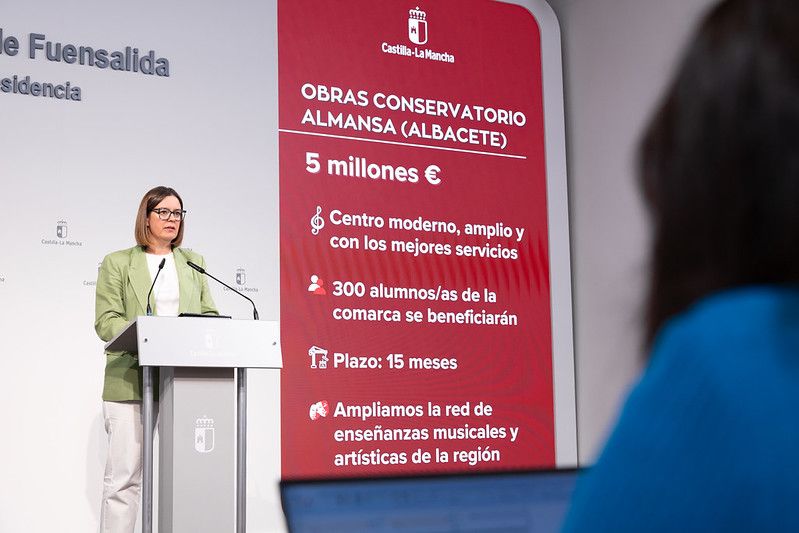 El Gobierno regional sacará a licitación las obras para concluir el conservatorio de música profesional de Almansa ‘Jerónimo Meseguer’
