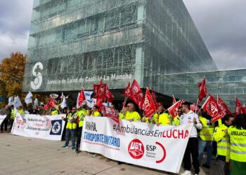 UGT se reúne con el Sescam por el contrato del transporte sanitario y confirma un escenario de congelación salarial indefinida para estos trabajadores y trabajadoras