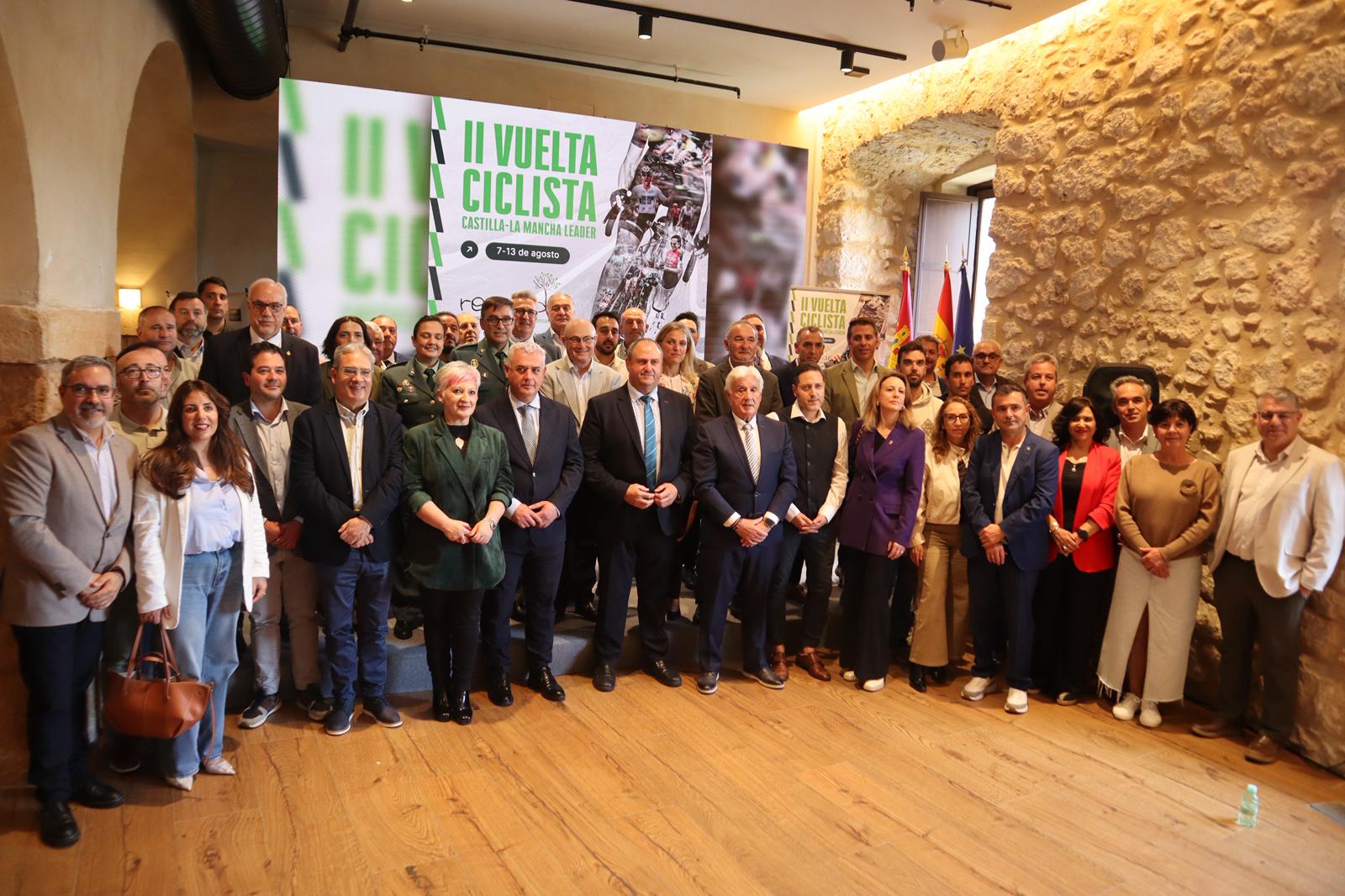 La II Vuelta Ciclista Castilla-La Mancha LEADER refuerza la cohesión territorial y el desarrollo rural a través de la cooperación entre territorios