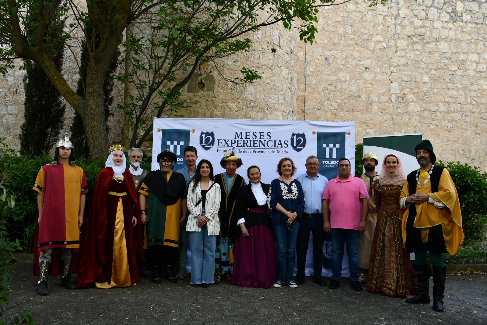 Maqueda acoge una nueva jornada del programa de la Diputación de Toledo con visitas teatralizadas, música y gastronomía