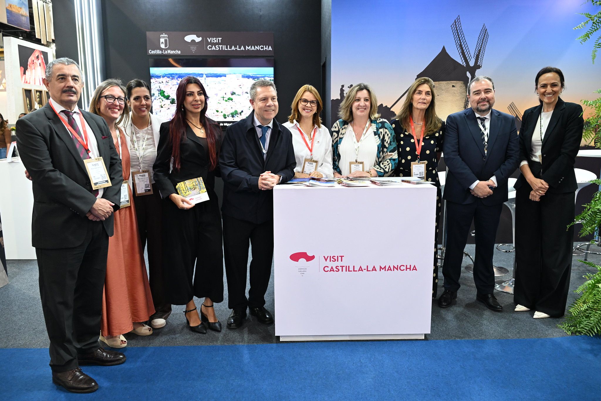 Castilla-La Mancha celebra una treintena de reuniones profesionales en la mayor feria de turismo de Latinoamérica, la World Travel Market de São Paulo