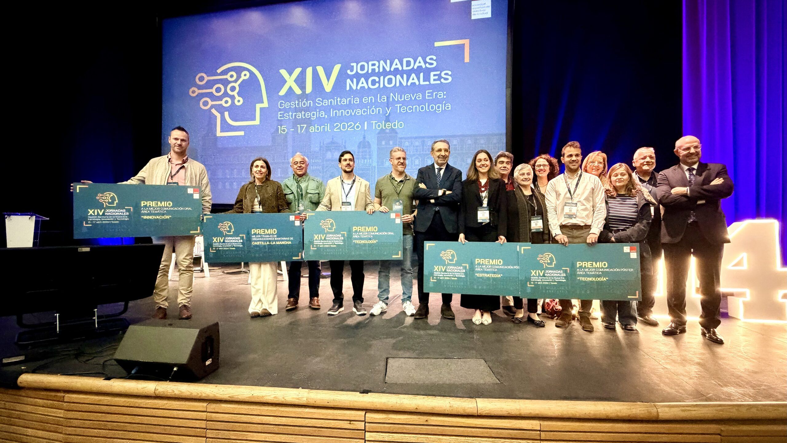 Castilla-La Mancha concentra un destacado número de premios en las XIV Jornadas Nacionales de SEDISA celebradas en Toledo