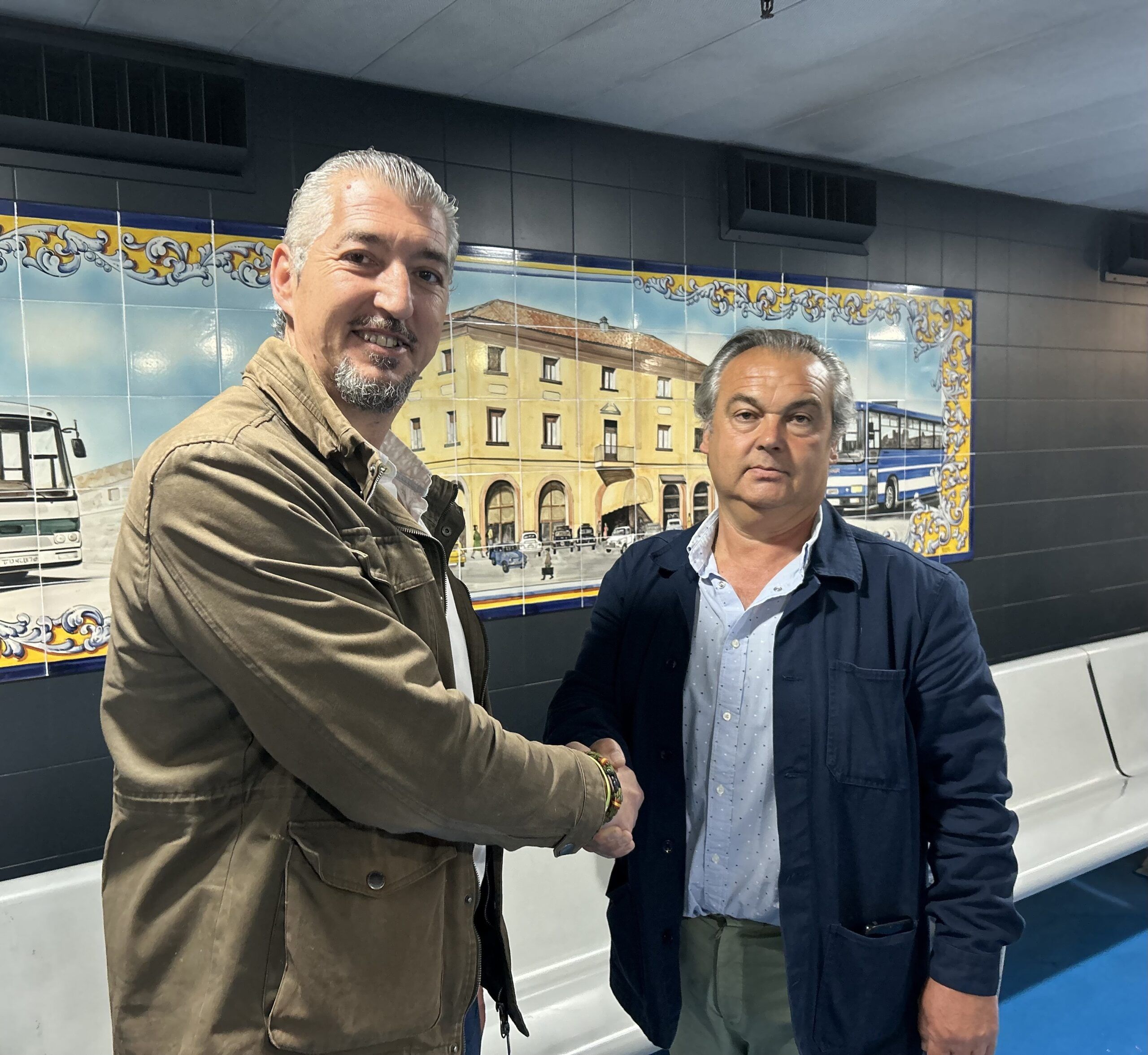 La Estación de Autobuses de Talavera contará con un segundo panel cerámico