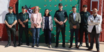 La Guardia Civil celebra en Alcázar de San Juan una exhibición ante el alumnado de centros educativos con motivo del 182 aniversario de su fundación