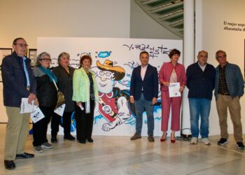 El alcalde ensalza la figura del gran Valeriano Belmonte y anima a visitar la exposición dedicada al “último jugar de Albacete” para disfrutar del legado que ha dejado en la ciudad