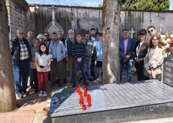 El PSOE de Almadén honra a su militancia y reivindica la memoria obrera en el Día Internacional del Trabajo