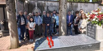 El PSOE de Almadén honra a su militancia y reivindica la memoria obrera en el Día Internacional del Trabajo