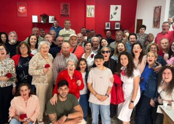 El PSOE de Abenójar celebra el Primero de Mayo junto a vecinos y vecinas con la participación de Isabel Rodríguez