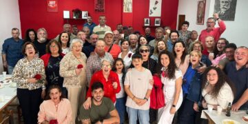 El PSOE de Abenójar celebra el Primero de Mayo junto a vecinos y vecinas con la participación de Isabel Rodríguez